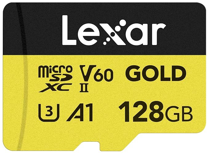 LEXAR GOLD MICRO SD 128GB V60 280MBPS