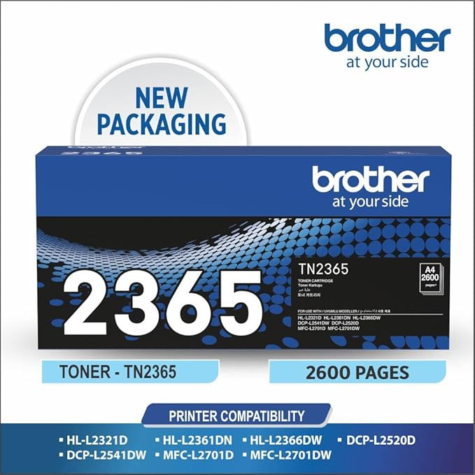 BROTHER TONER CARTRIDGE TN-2365