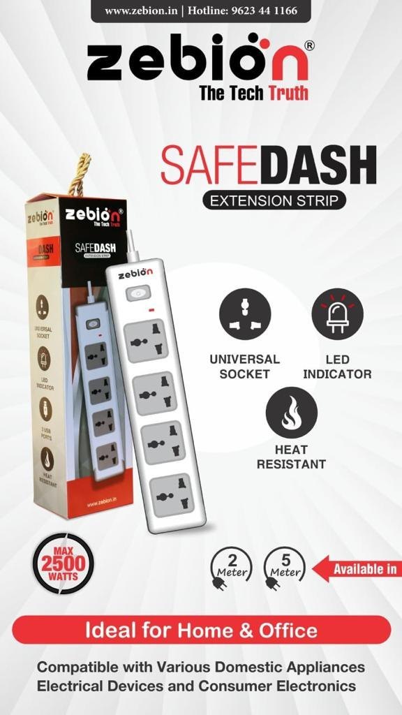 ZEBION SPIKE SAFEDASH 5MTR