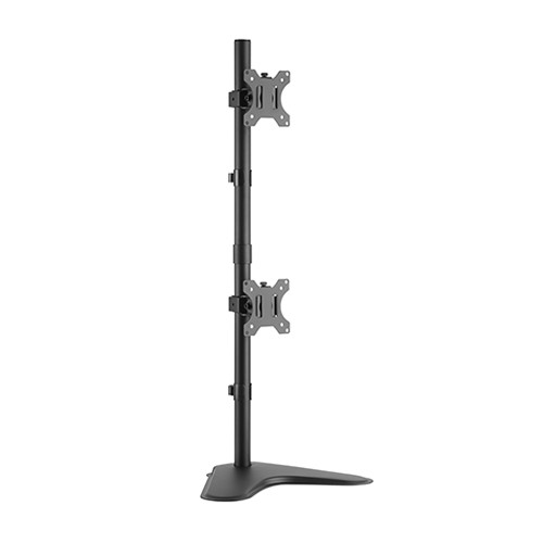 LDT12-T02V Dual Monitor Economy Articulating Vertical Stand