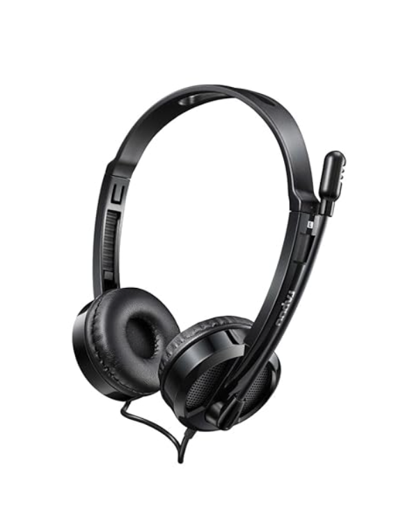 Rapoo H100 Wired Stereo Headset (Black)