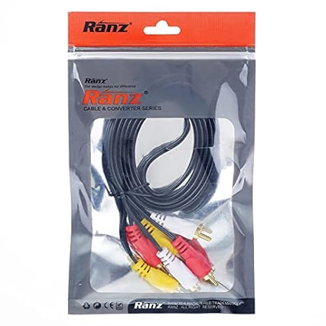 RANZ 3RCA TO 3RCA 1.5MTR