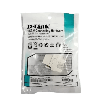 D-LINK CAT6 KEY STONE (NKJ-C6WHI1B21)