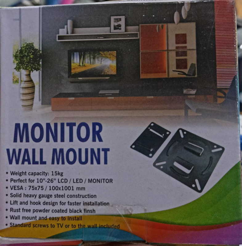 SHREYAM LCD PLAZMA TV BRACKET WALL MOUNT 14" TO 25"  SE-140