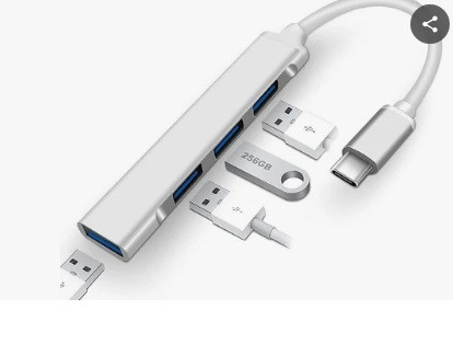 KC TYPE-C TO USB HUB (KC)