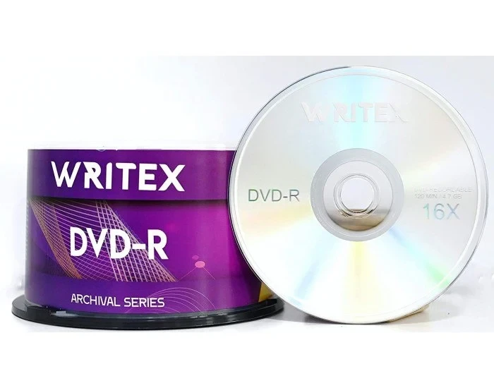 WRITEX DVD-R (50PC) MASTER PACK