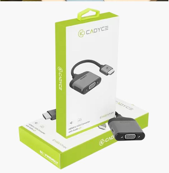 CADYCE CA-HDVGA HDMI to VGA Adapter with Audio