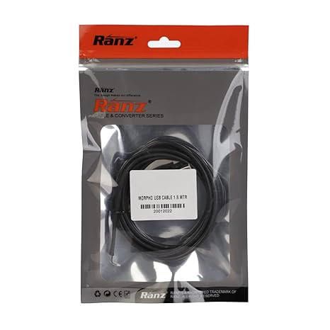 RANZ MORPHO USB CABLE 1.8MTR