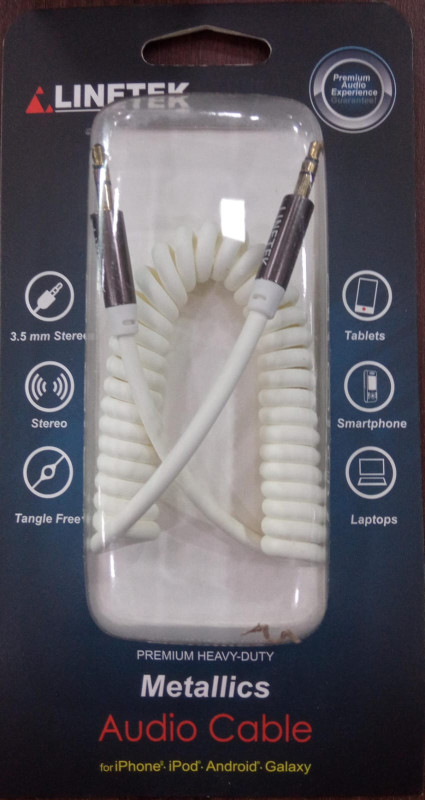 LINETAK AUX CABLE LTK-AUXB /1.2M