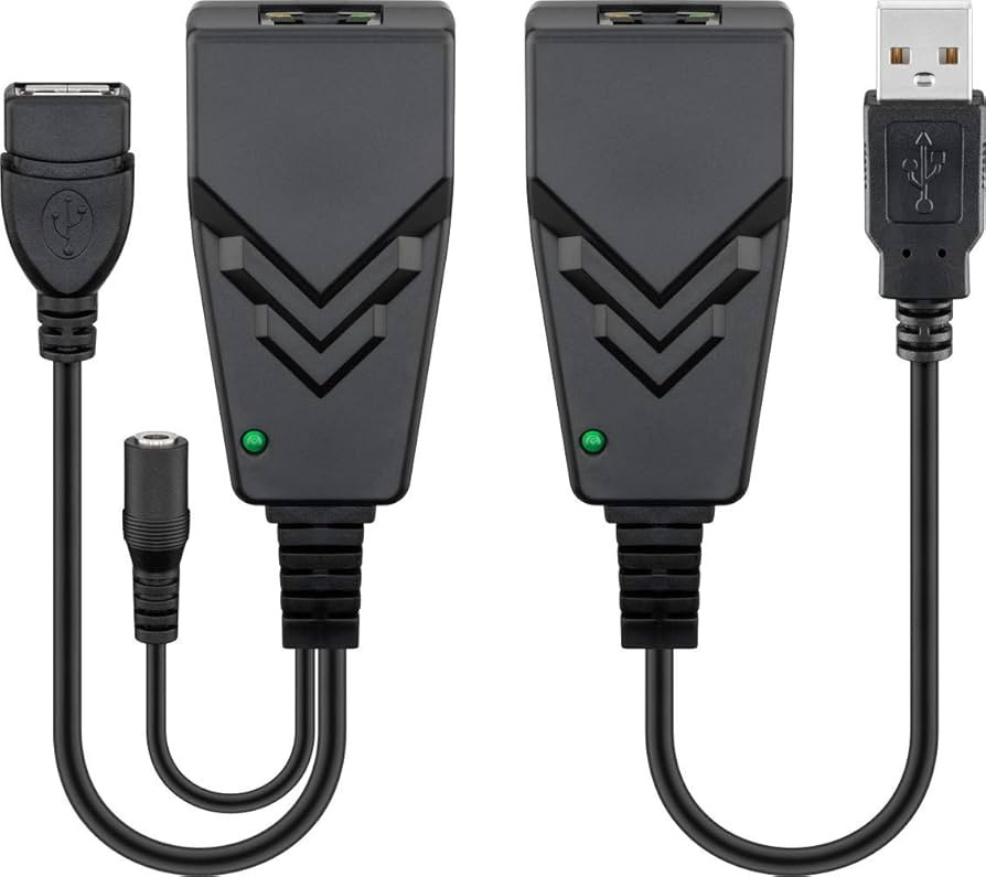 LINETEK-UE100 USB EXTENDER 2.0 ACTIVE 100 MTR EXTENSION