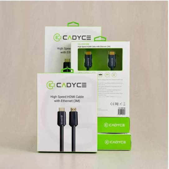CADYCE CA-HDC2M High Speed HDMI Cable with Ethernet