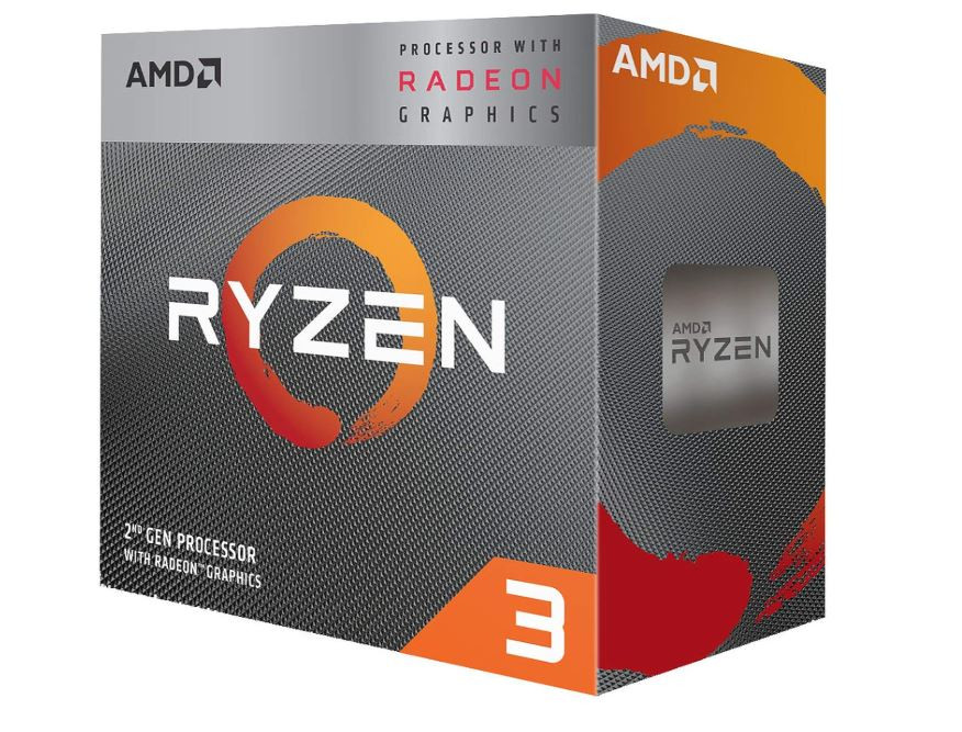 AMD Ryzen 3 3200G with RadeonVega 8 Graphics Desktop Processor 4 Cores up to 4GHz 6MB Cache Socket