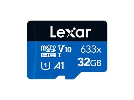 LEXAR MICRO SD CARD C10 32GB 100MBPS 633X