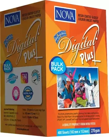 NOVA Resin Coated Digital Plus Glossy Inkjet Paper