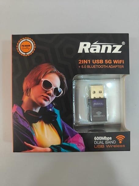 RANZ USB WIFI GOLD 2 IN 1 5G+BT