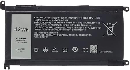 DELL BATTERY YRDD6 5485/590