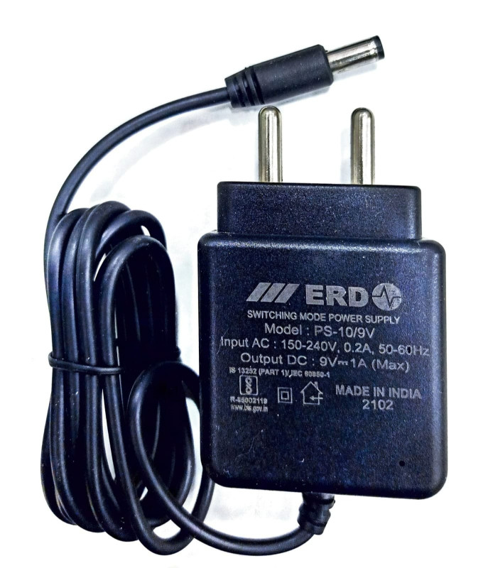 ERD ADAPTER 9V 1AMP
