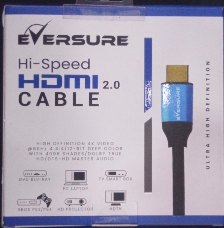 EVERSURE 4K HDMI CABLE 1.5MTR