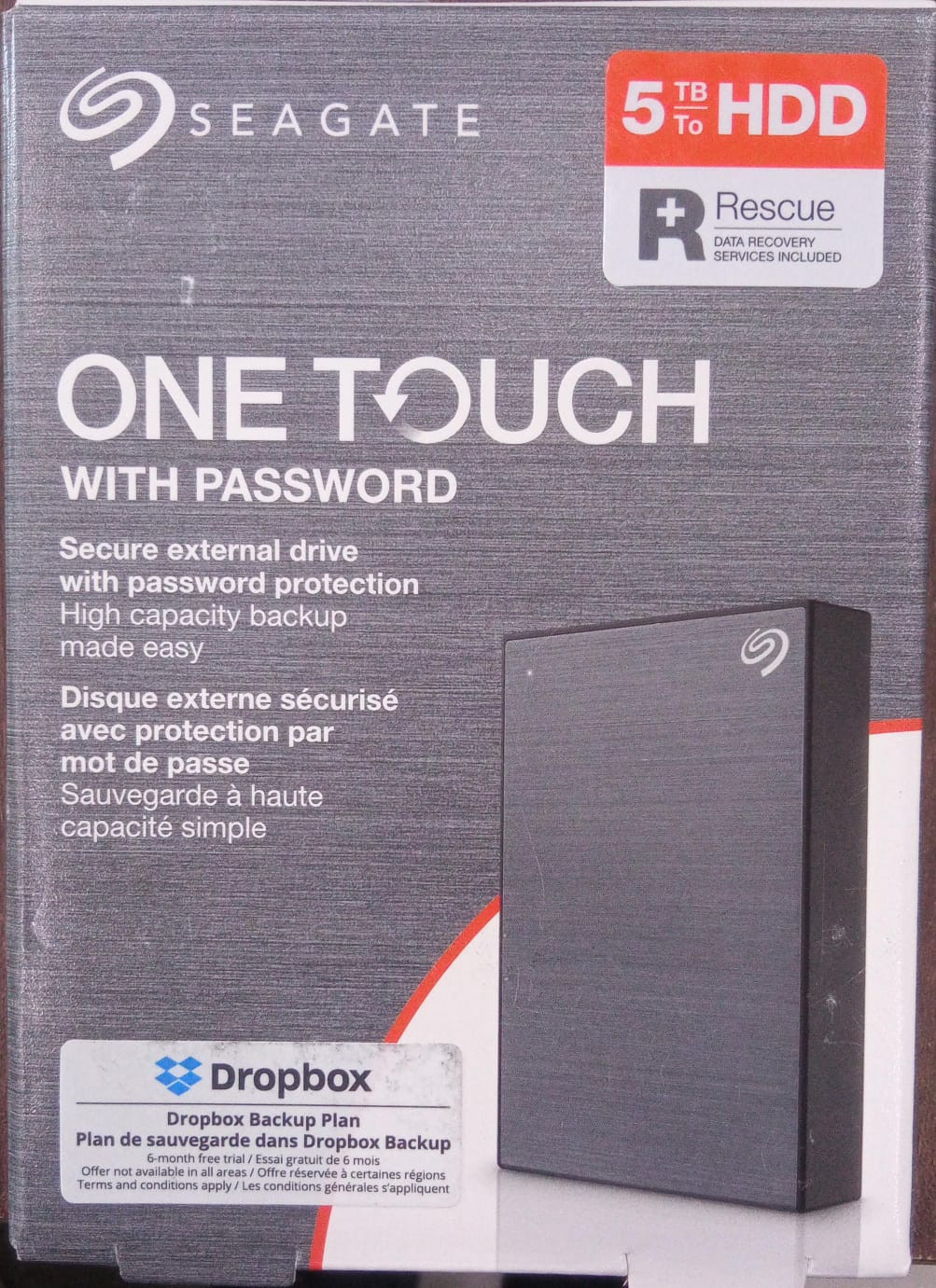 SEAGATE  5TB CNE TOUCH