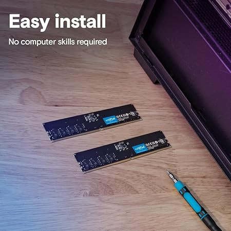 CRUCIAL DESKTOP RAM DDR5 8GB 4800MHz