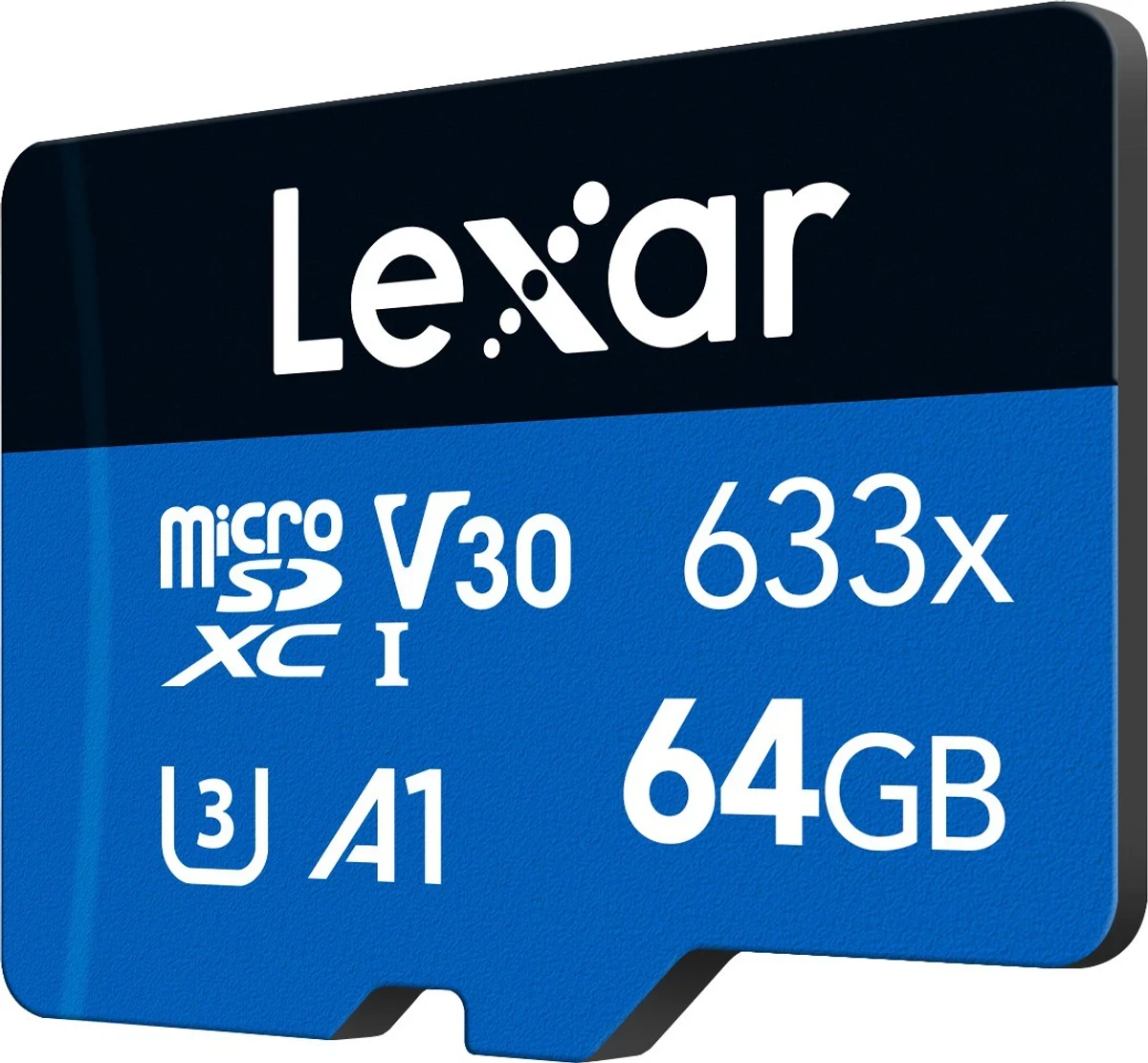 LEXAR MICRO SD Card C10 64GB 100MBPS 633X