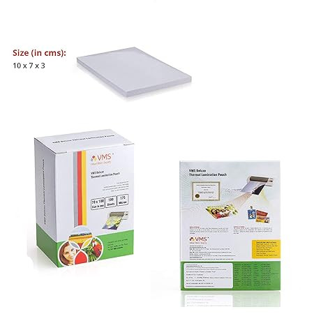 PVC POUCH LAMINATION  175MIC 70X100 GROWLOM