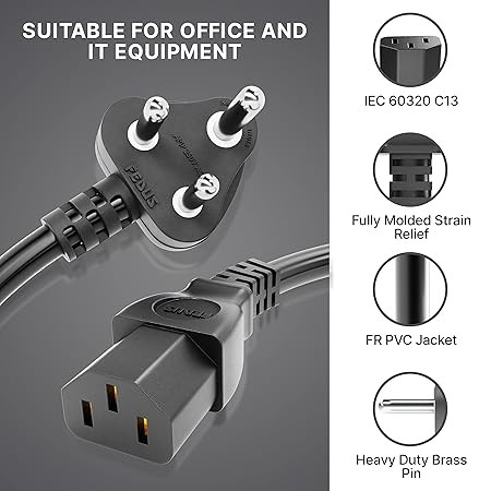 LINETEK COMPUTER POWER CORD 5MTR