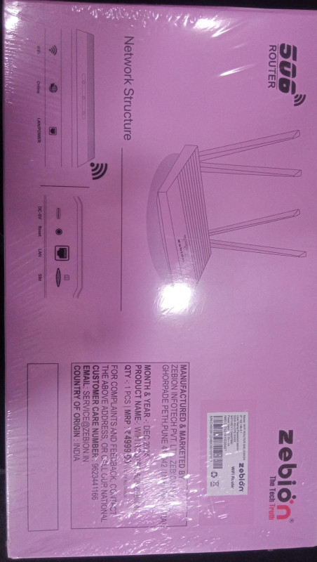 ZEBION WIFI SIM ROUTER 506