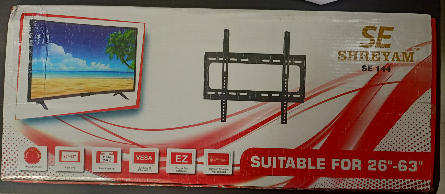 SHREYAM LCD BRACKET WALL MOUNTING 26" TO 63" INCH ROTATE SE144