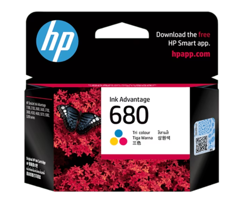 HP 680 Tri-color Original Ink Advantage Cartridge