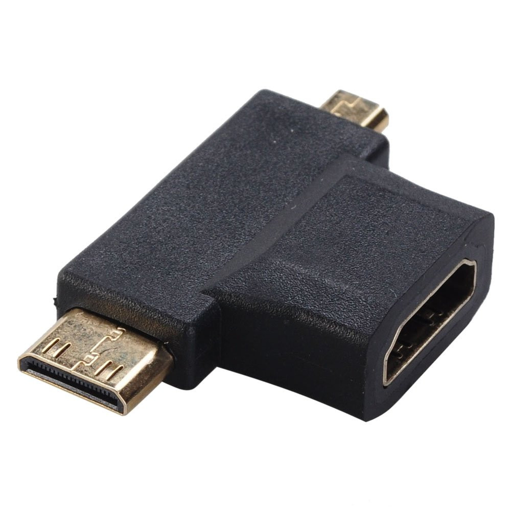 LINETEK HDMI FEMALE TO MICRO HDMI , MINI HDMI MALE ADAPTER CONVERTER LK-534