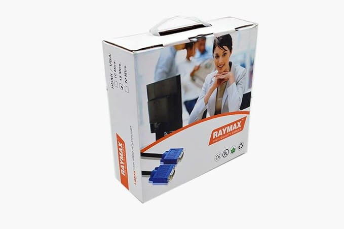 RAYMAX HDNI CABLE 10 MTR WITH BOX 4K